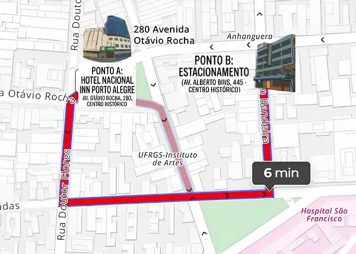 Hotel Nacional Inn Porto Alegre - Proximo Ao Complexo Hospitalar Santa Casa E Ufrgs